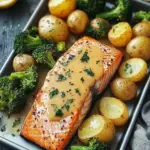 Lemon Butter Salmon with Crispy Potatoes and Broccoli Bliss 5 Lemon Butter Salmon with Crispy Potatoes and Broccoli Bliss