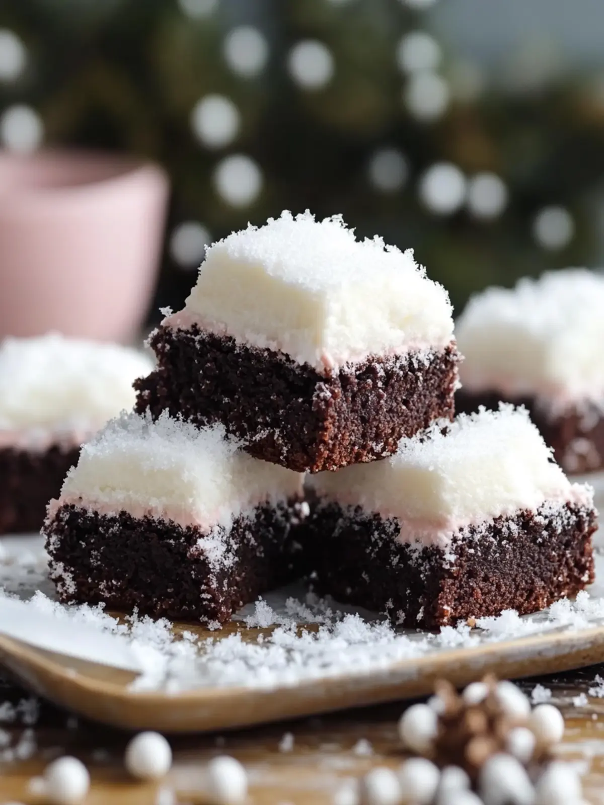 Delightful Snow Ball Brownies: A Sweet, Fudgy Winter Treat 3 Delightful Snow Ball Brownies