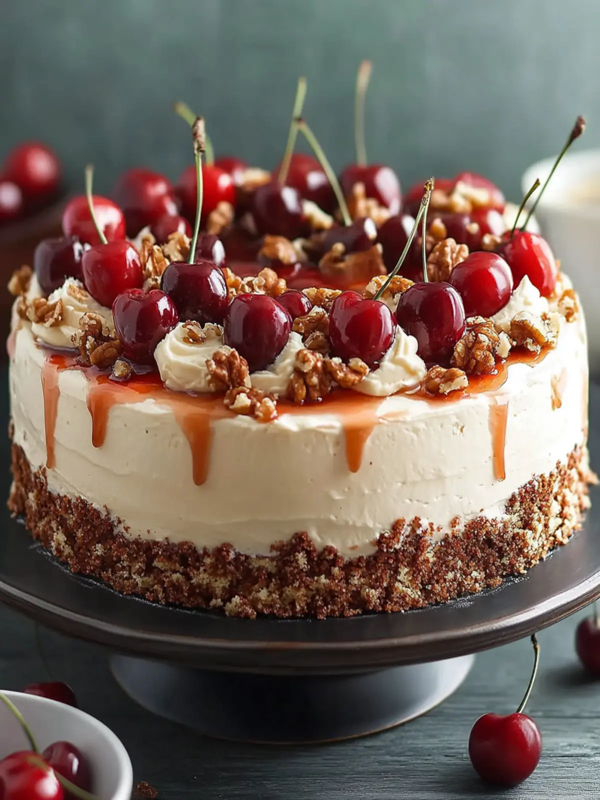 Delicious Cherry Nut Cake That Will Win Hearts and Celebrate Memories 2 Delicious Cherry Nut Cake