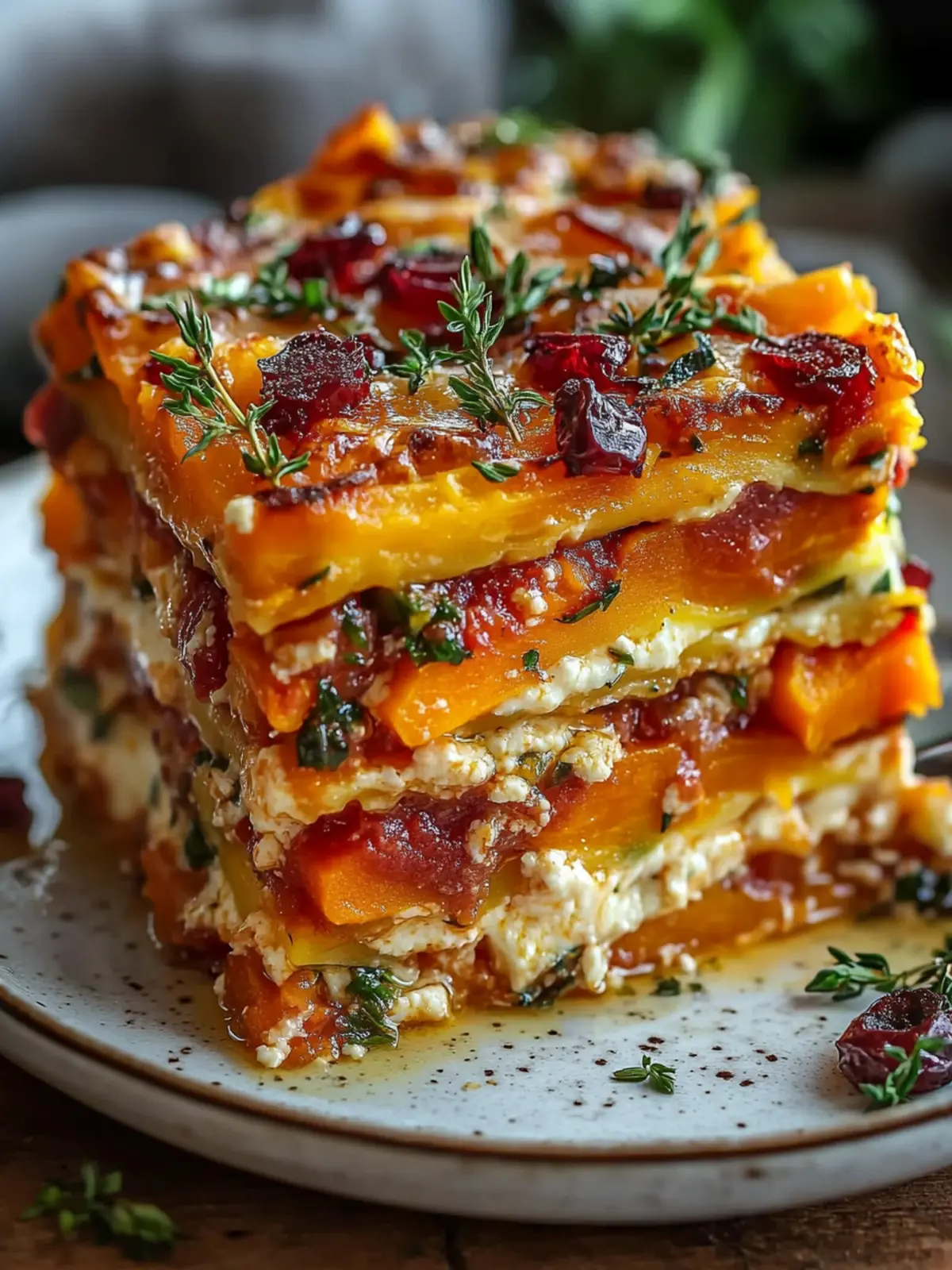 Layered Sweet Potato Butternut Squash Carrot Lasagna Recipe Delight 2 Layered Sweet Potato Butternut Squash Carrot Lasagna Recipe