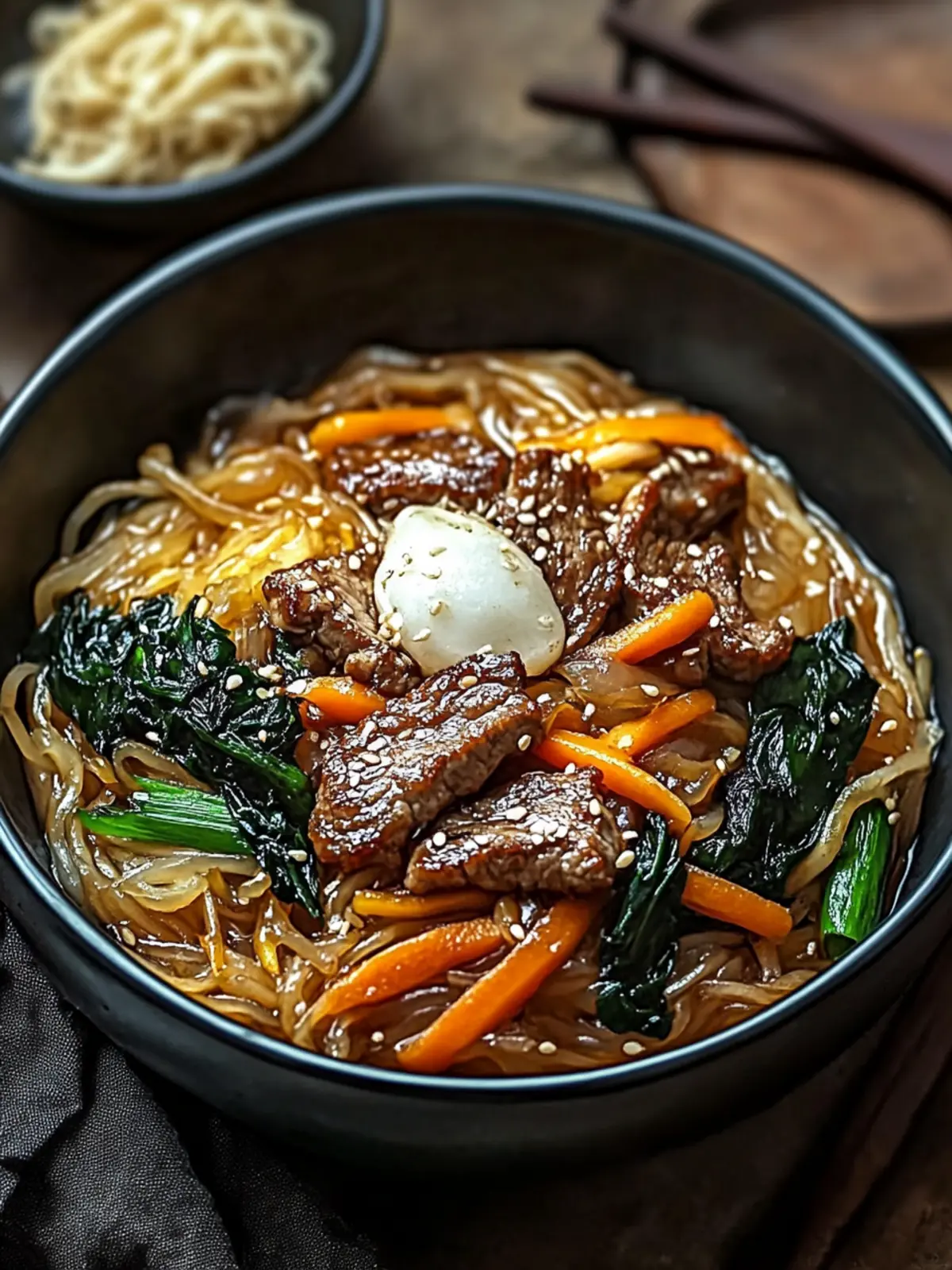 Delicious Japchae: Your Quick and Customizable Dinner Fix 4 Japchae