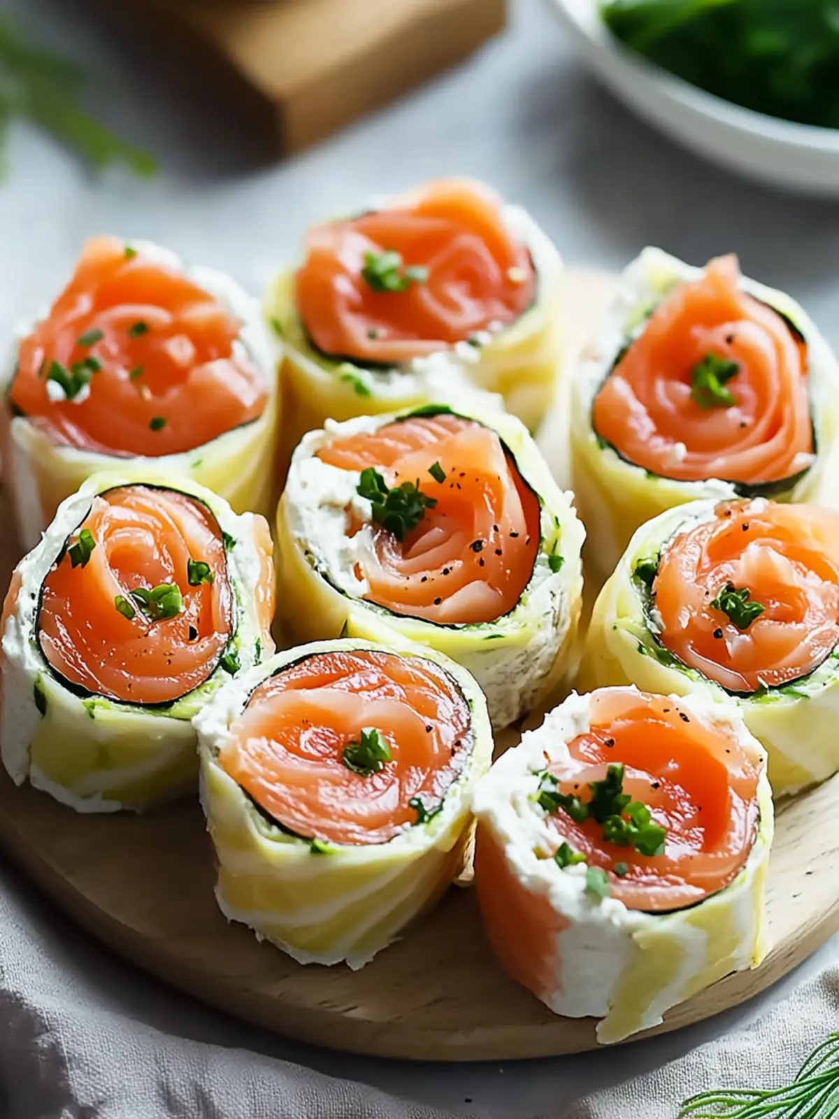 Delicious Quick & Creamy Smoked Salmon Roll Ups Under 15 Minutes 2 Quick & Creamy Smoked Salmon Roll Ups