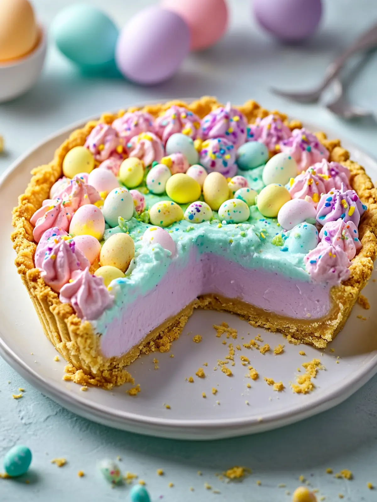 Easter Kool-Aid Pie: A Colorful No-Bake Treat for Everyone 2 Easter Kool-Aid Pie