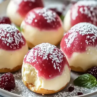 Rhubarb Cheesecake Bombs: Sweet, Tangy Treats You’ll Love 9 Rhubarb Cheesecake Bombs
