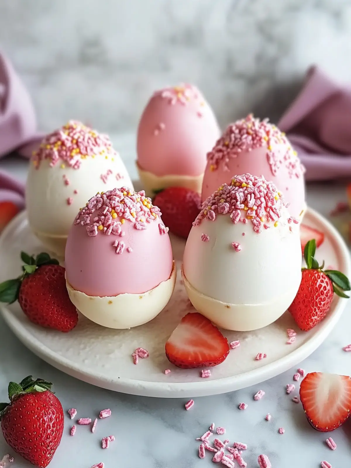 Strawberry Shortcake Easter Egg Bombs: Spring's Sweet Surprise 2 Strawberry Shortcake Easter Egg Bombs