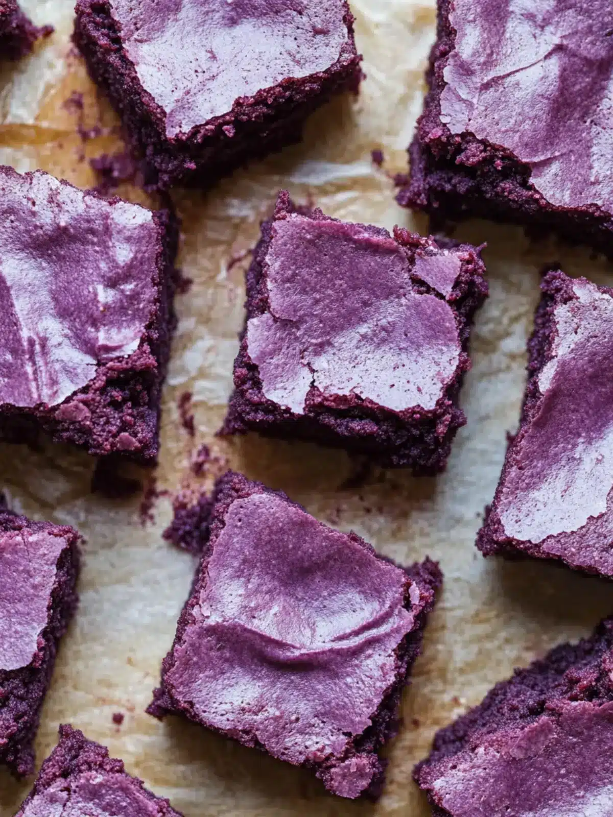 Decadent Ube Brownies That Are Gooey and Gluten-Free 5 Ube Brownies