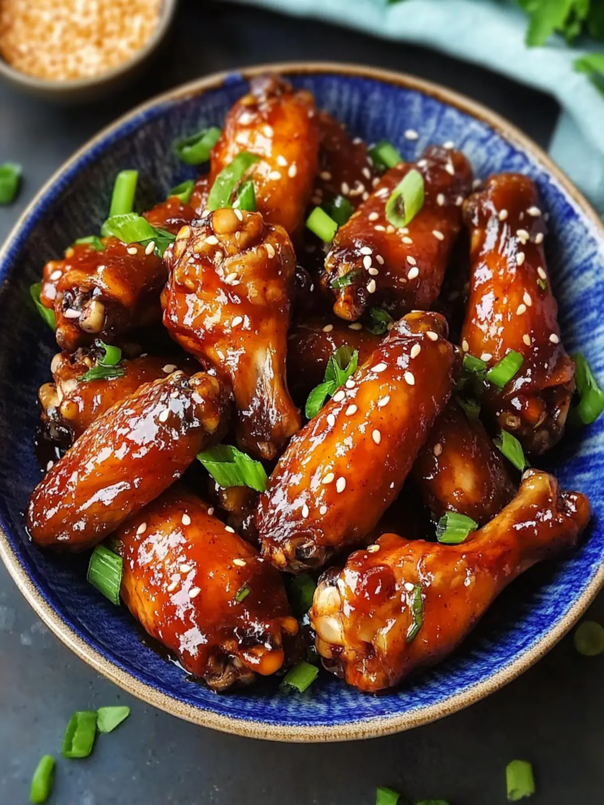 Sticky Hoisin and Garlic Chicken Wings for Easy Crowd Pleasing 5 Sticky Hoisin and Garlic Chicken Wings