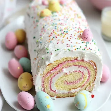 Easter Cake Roll: A Scrumptious Spring Delight to Impress! 9 Easter Cake Roll