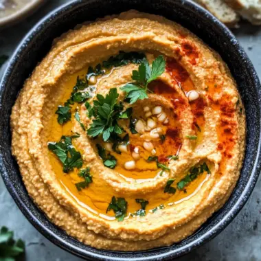 Spicy Harissa Pepper Hummus: A Flavorful Twist on Tradition 9 Spicy Harissa Pepper Hummus