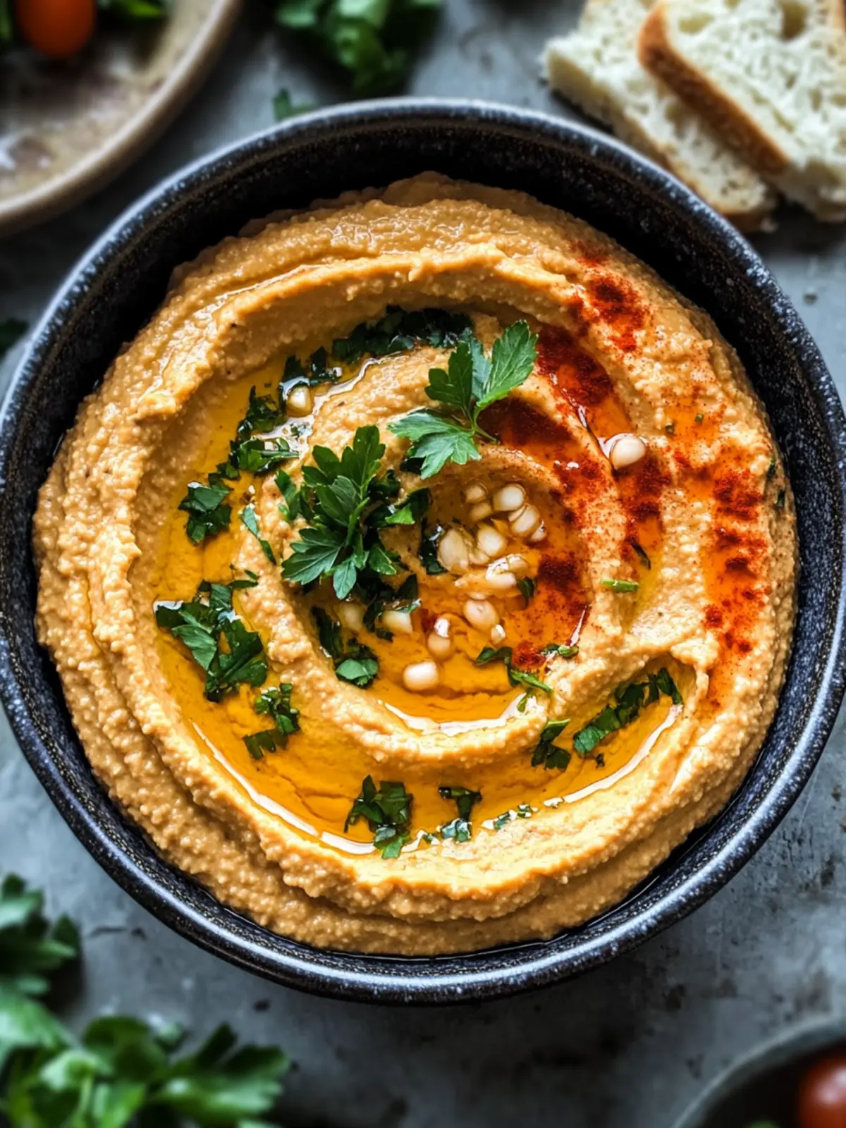 Spicy Harissa Pepper Hummus: A Flavorful Twist on Tradition 5 Spicy Harissa Pepper Hummus
