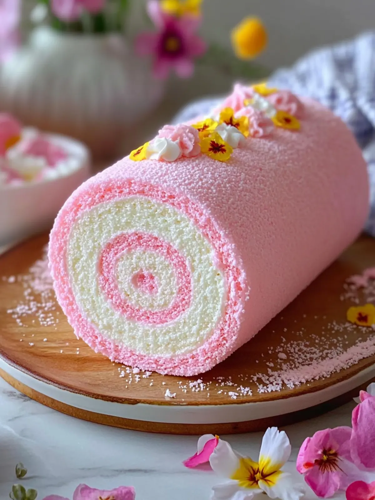 Japanese Cotton Candy Cake Roll: Sweetness Redefined at Home 3 Japanese Cotton Candy Cake Roll