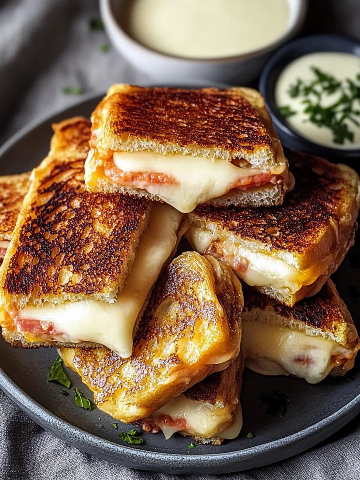 Melt-In-Your-Mouth Hawaiian Roll Grilled Cheese Recipes 3 Hawaiian Roll Grilled Cheese