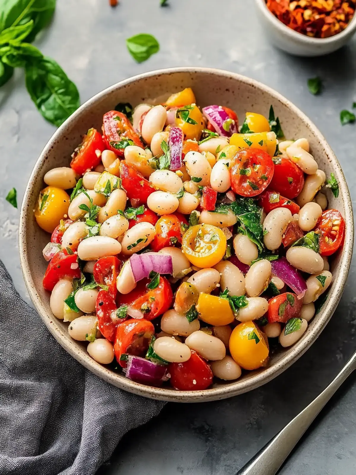 Easy Italian White Bean Salad Ready in 20 Minutes! 3 Easy Italian White Bean Salad
