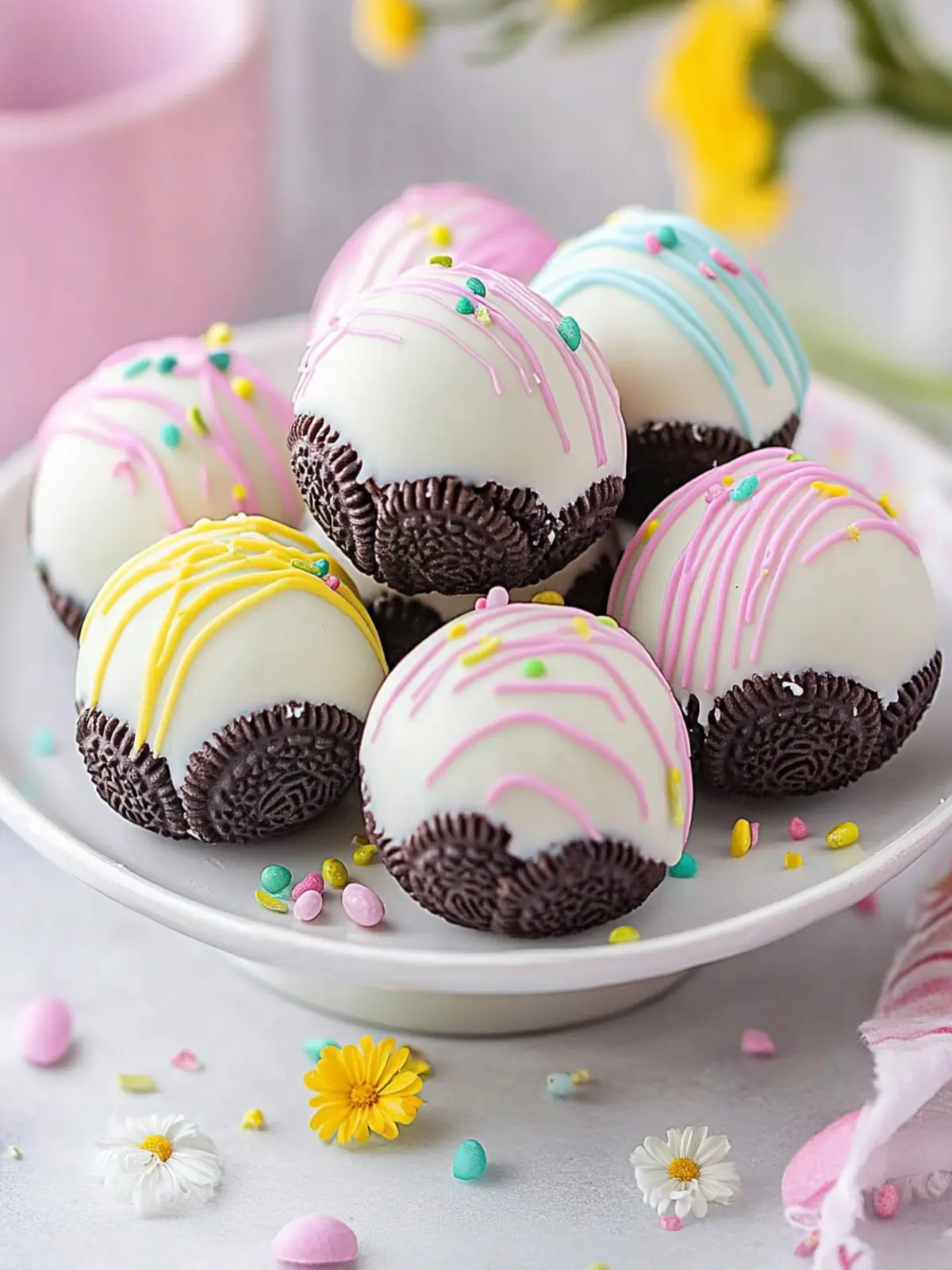 Easter Egg Oreo Cookie Balls: No-Bake Fun for Everyone 3 Easter Egg Oreo Cookie Balls