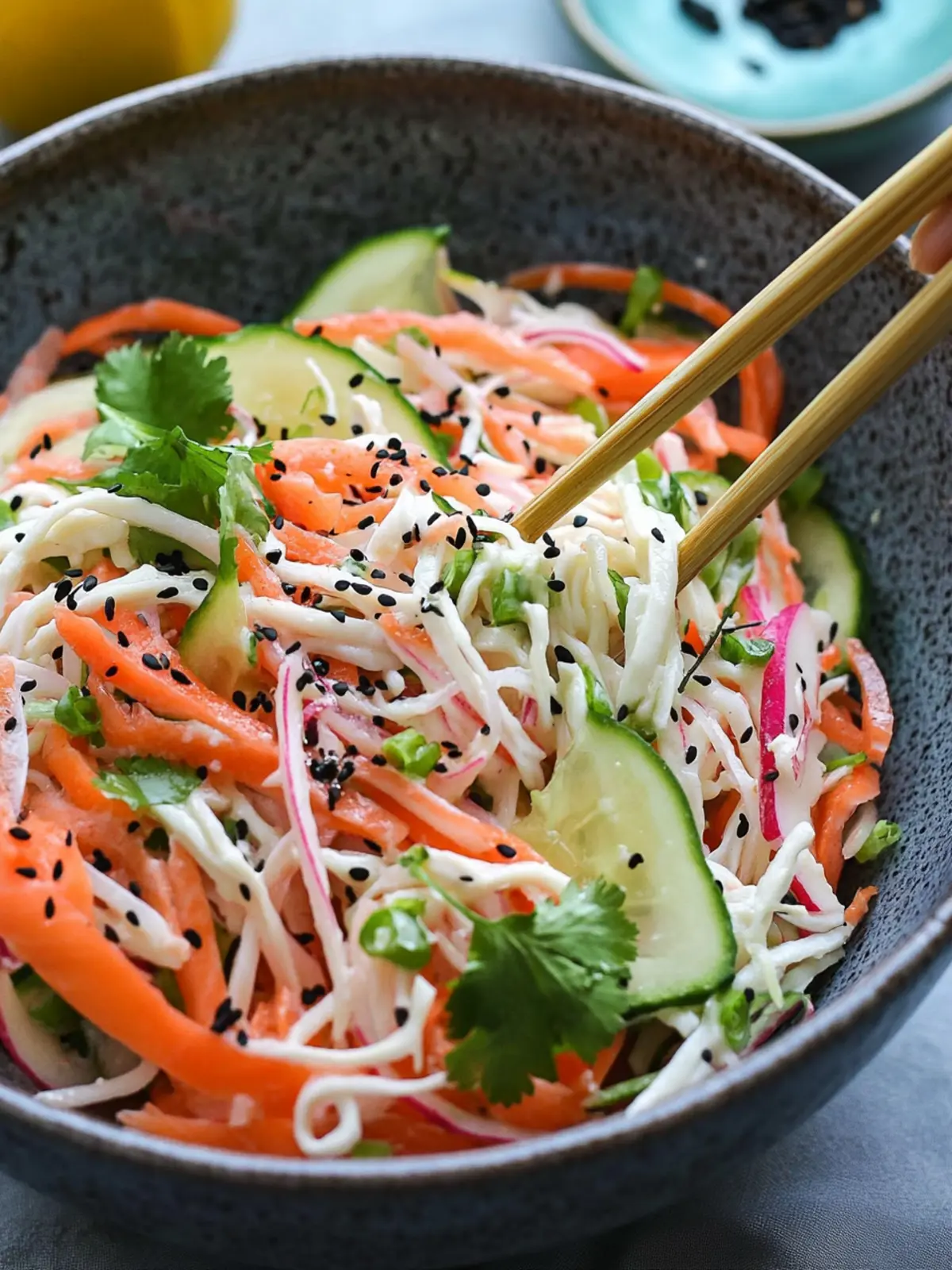Delicious Kani Salad (Japanese Style) for Quick Refreshment 4 Kani Salad (Japanese Style)