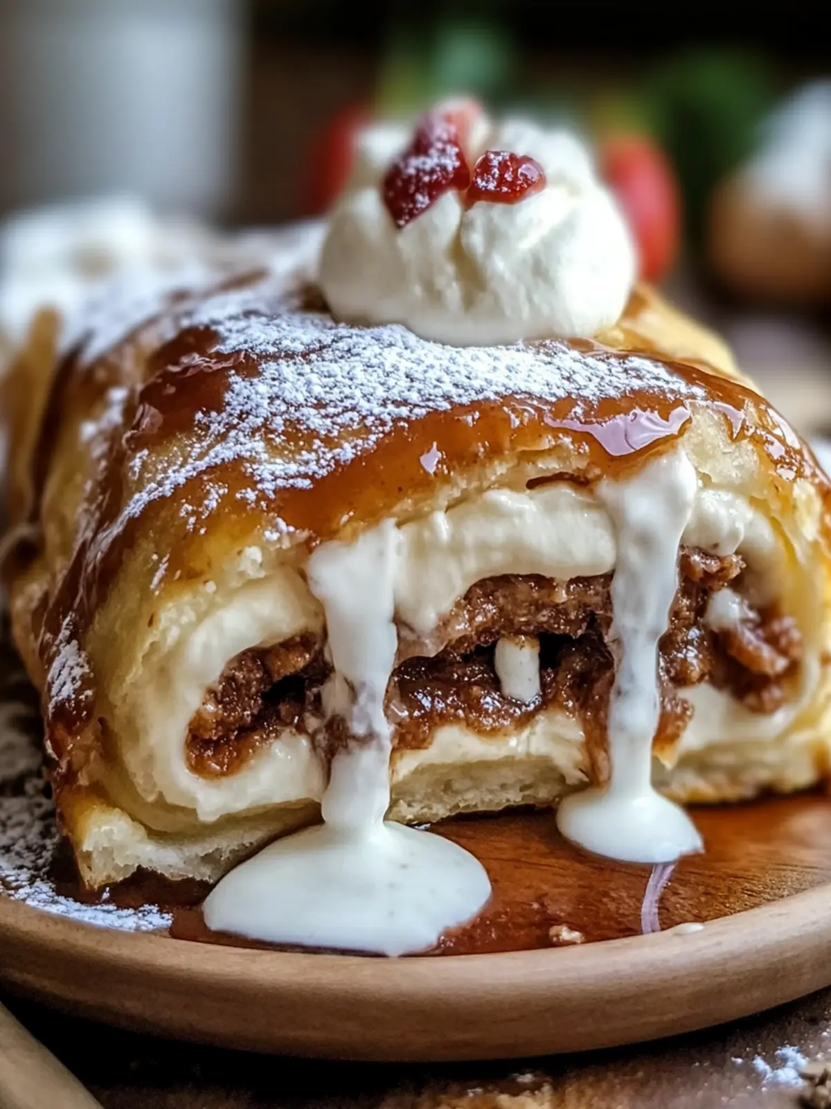 Irresistible Cinnamon Roll Cheesecake Chimichangas Recipe 3 Cinnamon Roll Cheesecake Chimichangas