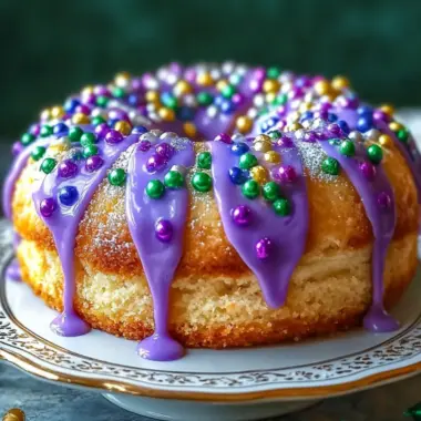 Mardi Gras King Cake: Customize Your Delightful Festive Treat 9 Mardi Gras King Cake