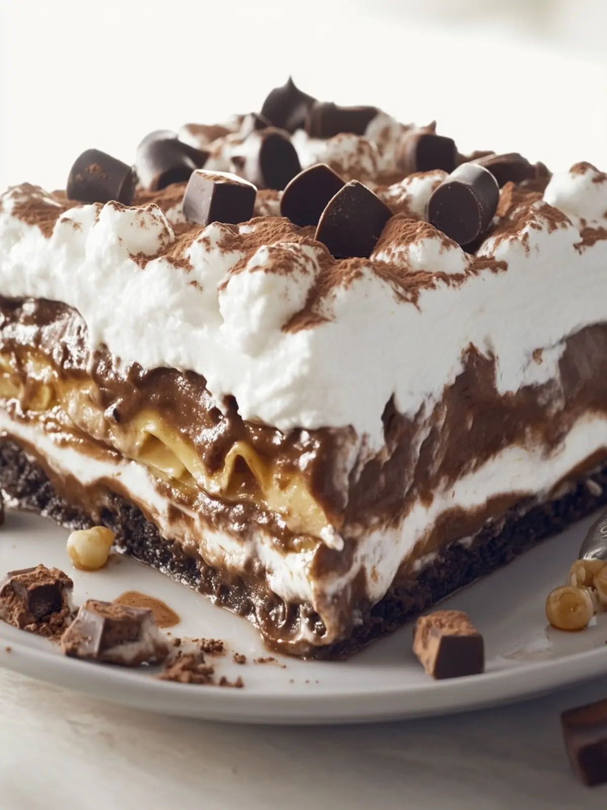 Decadent Hot Chocolate Lasagna Recipe for Chocolate Lovers 2 Hot Chocolate Lasagna Recipe