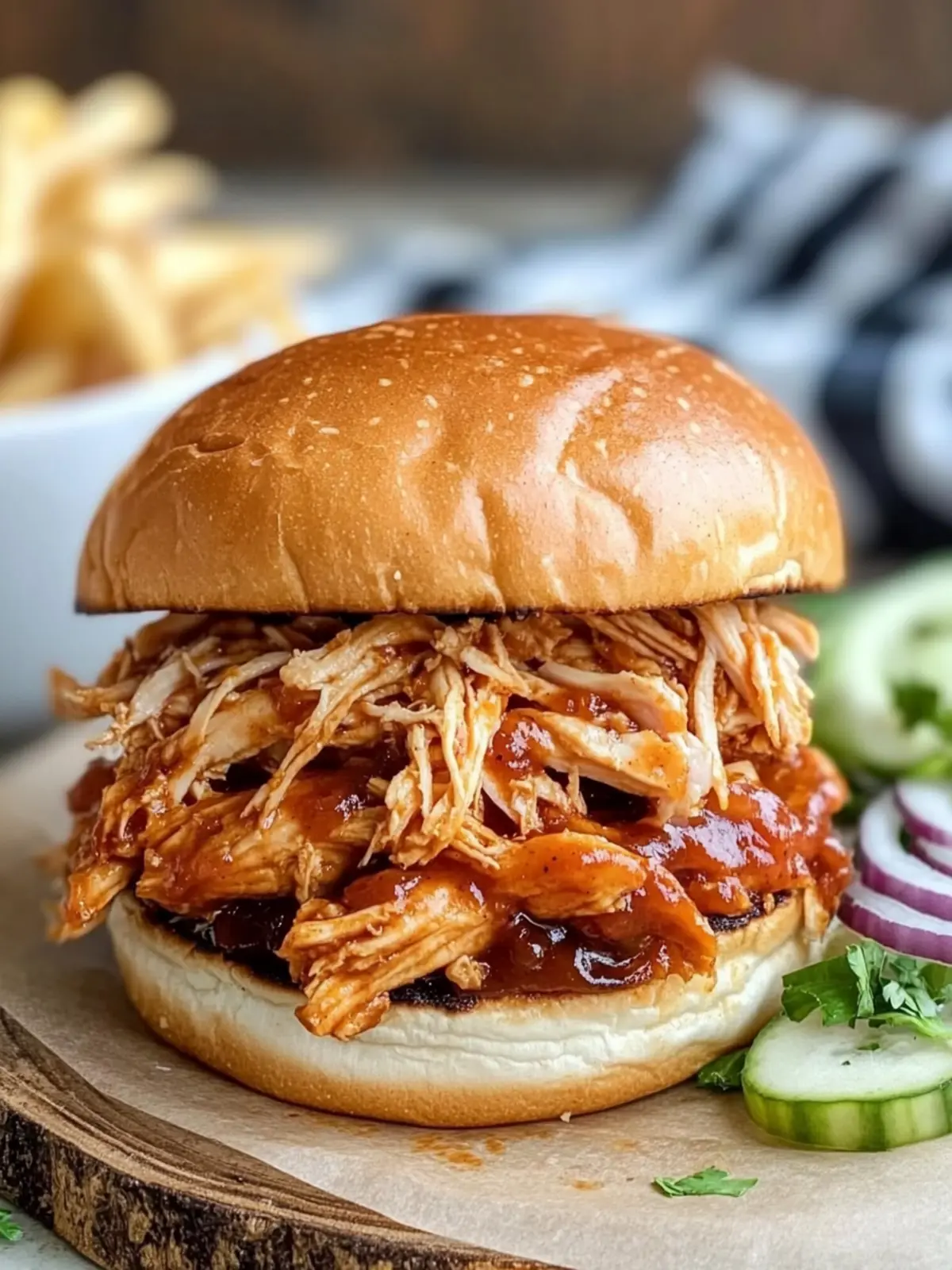 Zesty Slow Cooker BBQ Chicken Sandwiches for Effortless Dinners 4 Zesty Slow Cooker BBQ Chicken Sandwiches