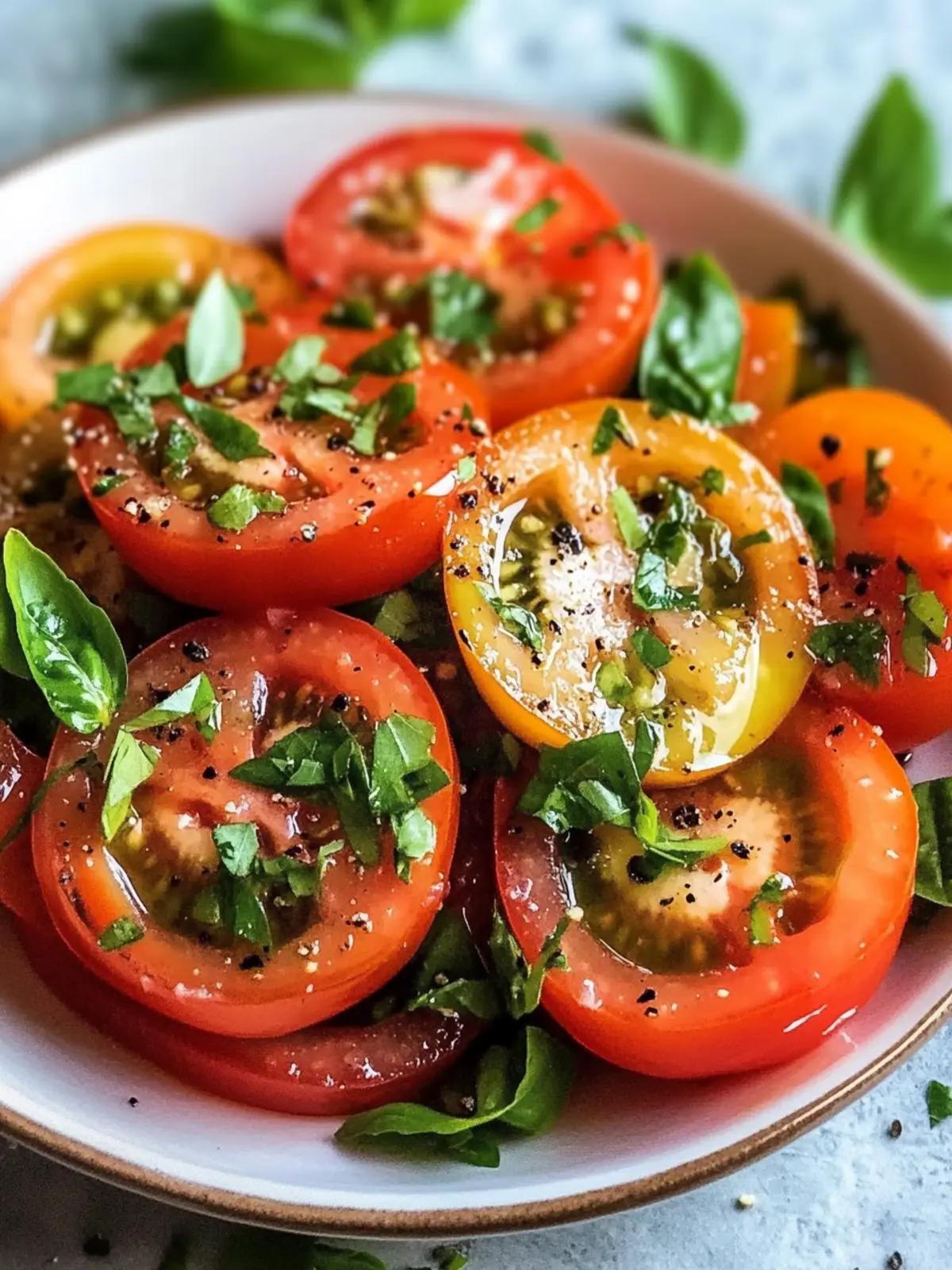 Zesty Egyptian Tomato Salad Bursting with Fresh Herbs Delights 5 Zesty Egyptian Tomato Salad Bursting with Fresh Herbs