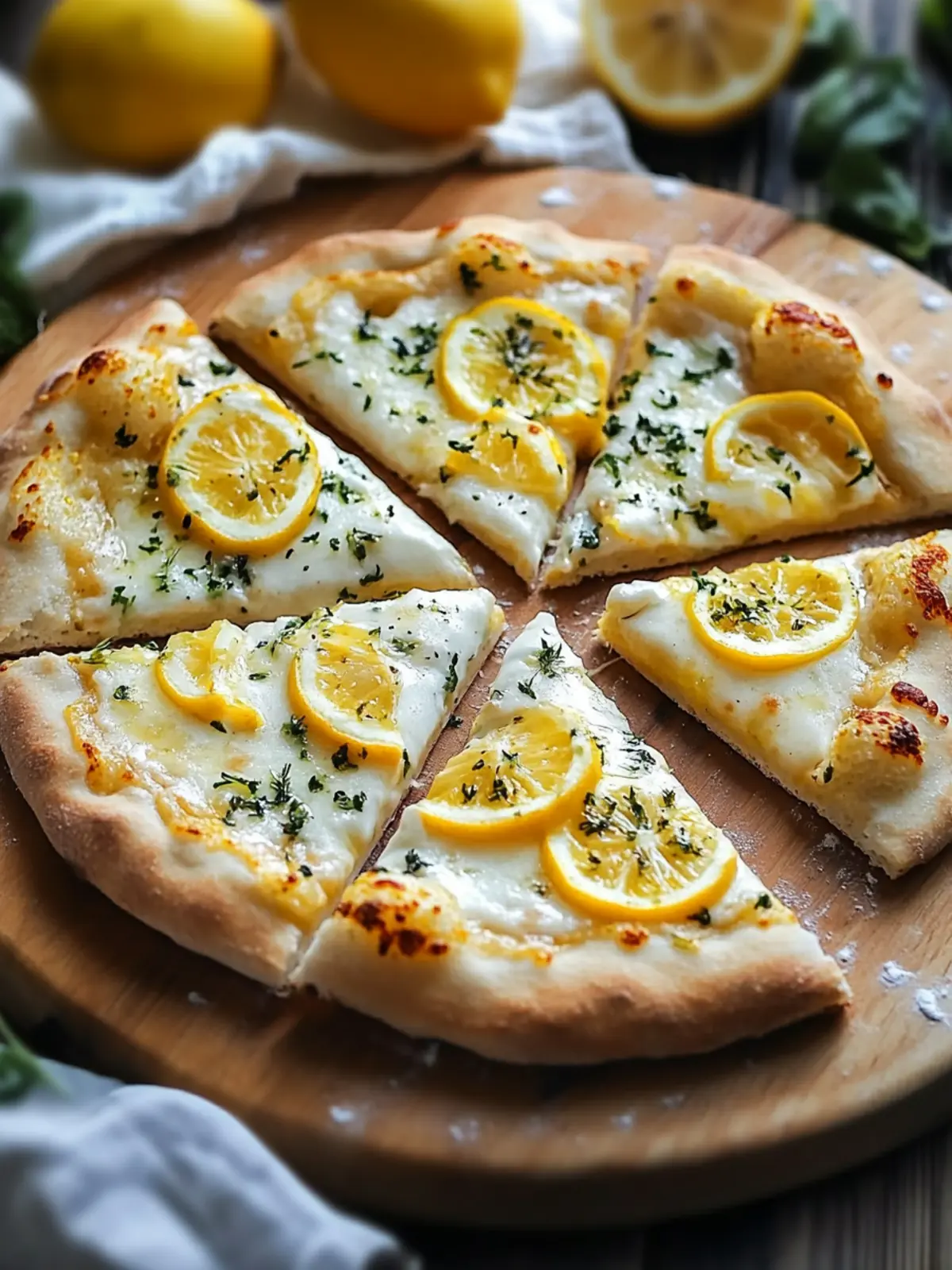Bright and Zesty Lemon Pizza: A Refreshing Twist on Tradition 2 Bright and Zesty Lemon Pizza