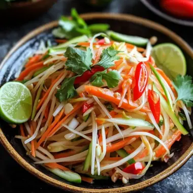 Zesty Lao Papaya Salad: A Quick and Refreshing Treat 10 Lao Papaya Salad