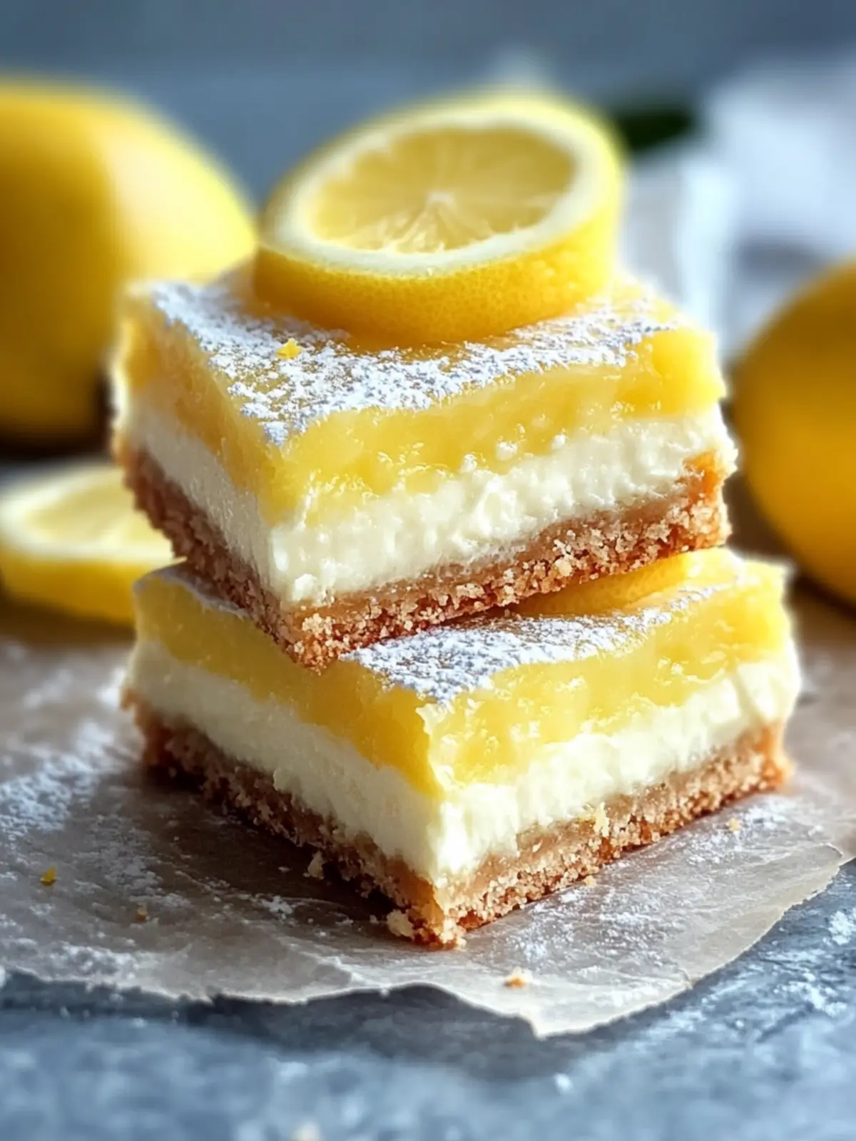 Zesty Lemon Cream Cheese Bars for a Refreshing Treat 5 Lemon Cream Cheese Bars