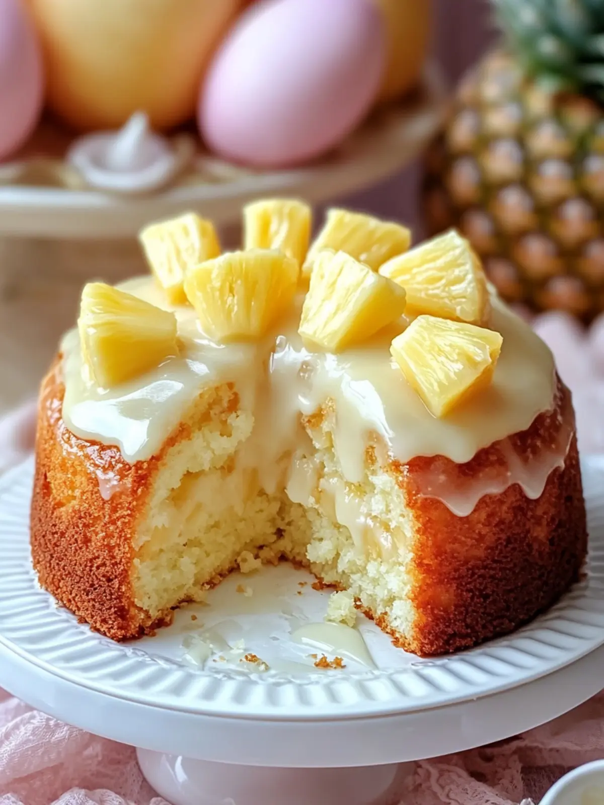 Delicious Easter Pineapple Heaven Cake for a Tropical Celebration 5 Delicious Easter Pineapple Heaven Cake