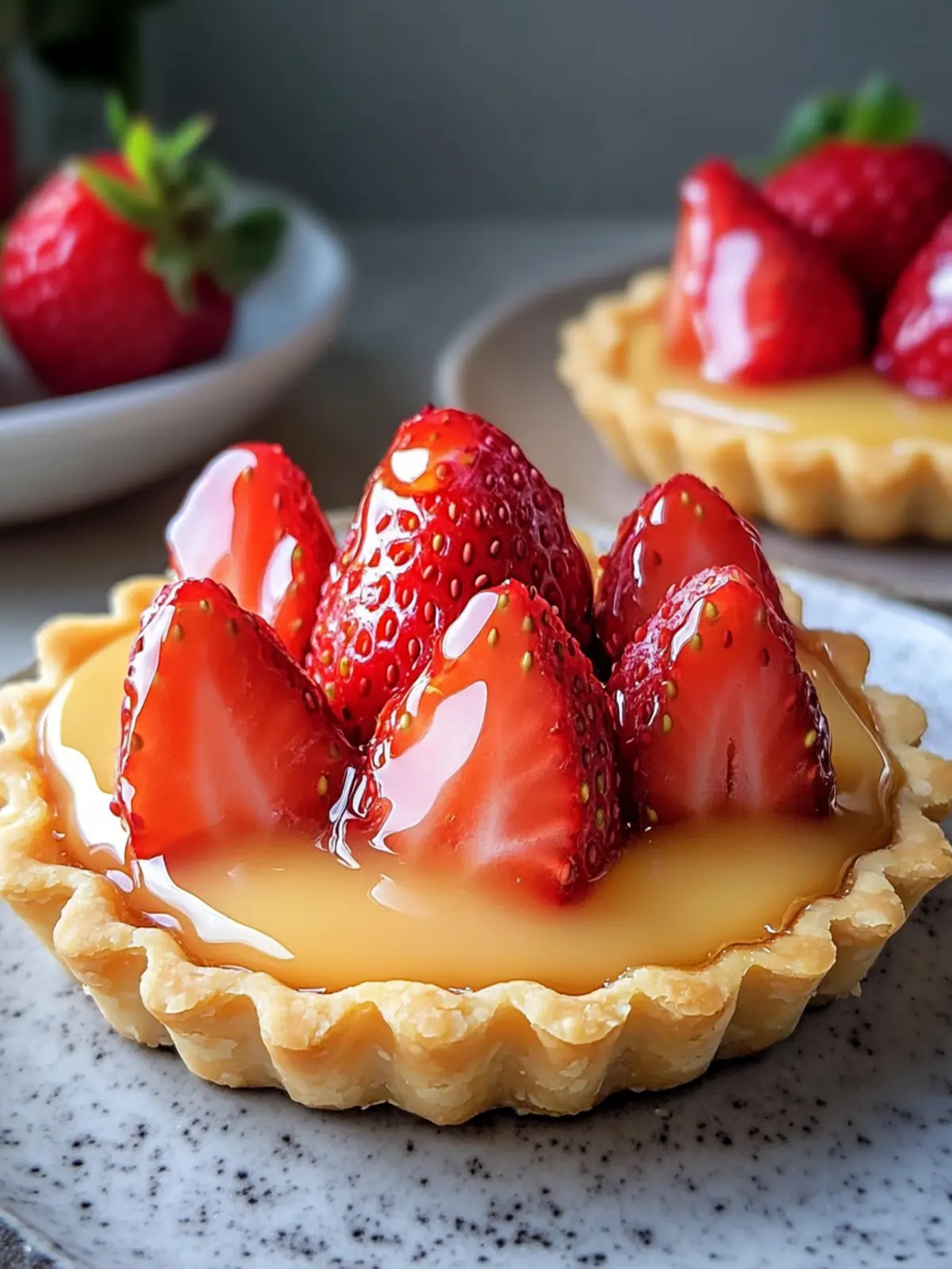 Strawberry Honey Custard Tarts with Zesty Lemon Curd Bliss 5 Strawberry Honey Custard Tarts