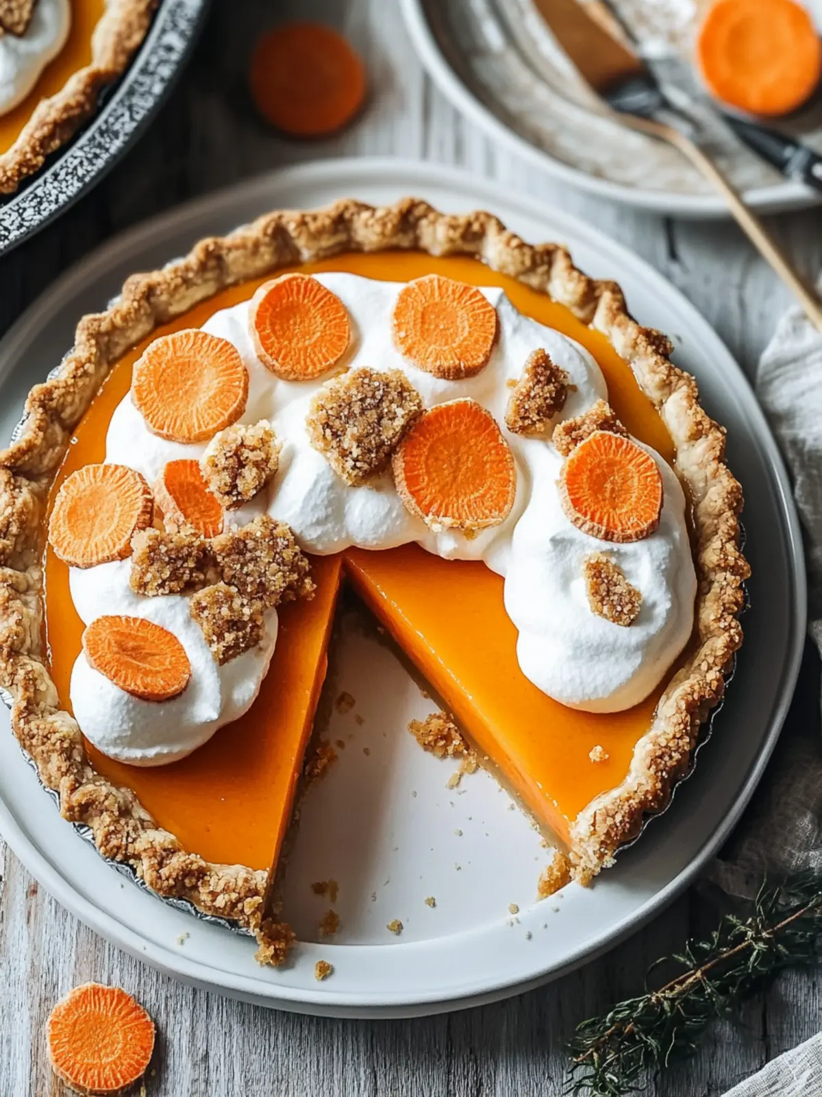 Honey Carrot Pie with Biscoff Crust: A Sweet Twist You’ll Love 3 Honey Carrot Pie with Biscoff Crust