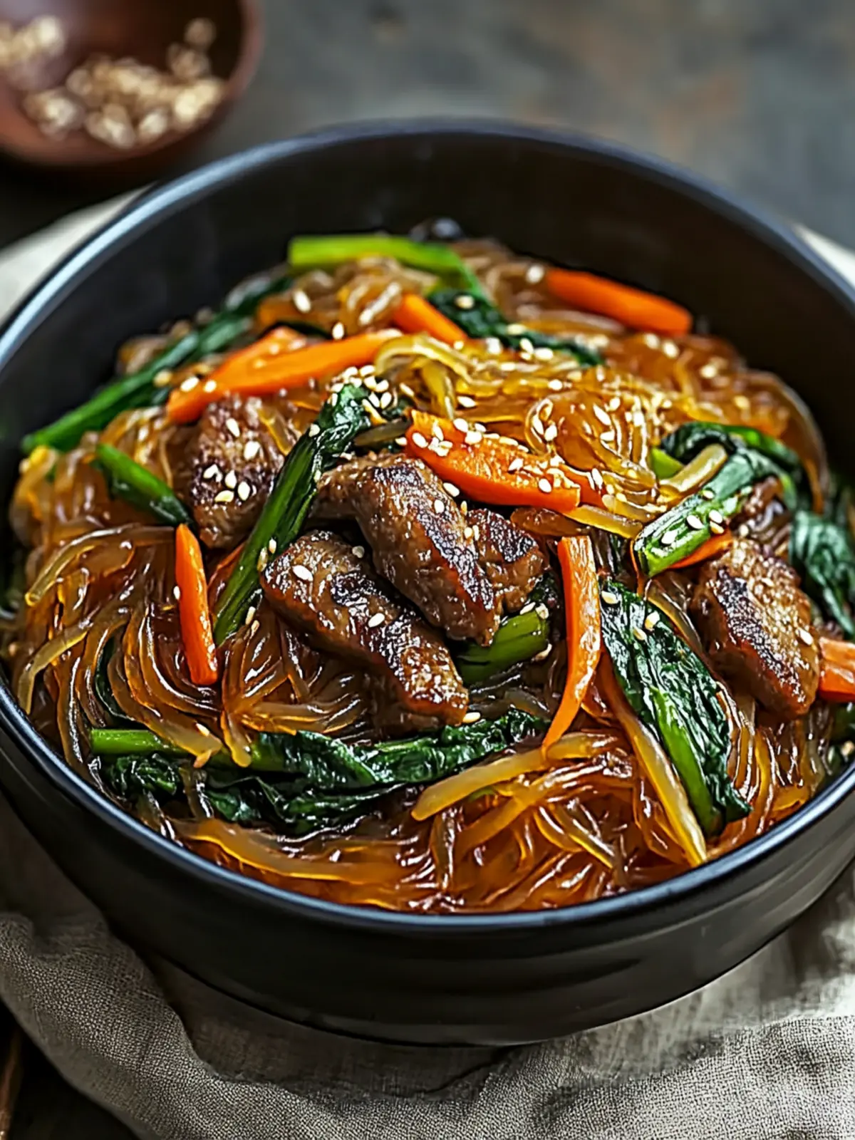 Delicious Japchae: Your Quick and Customizable Dinner Fix 5 Japchae
