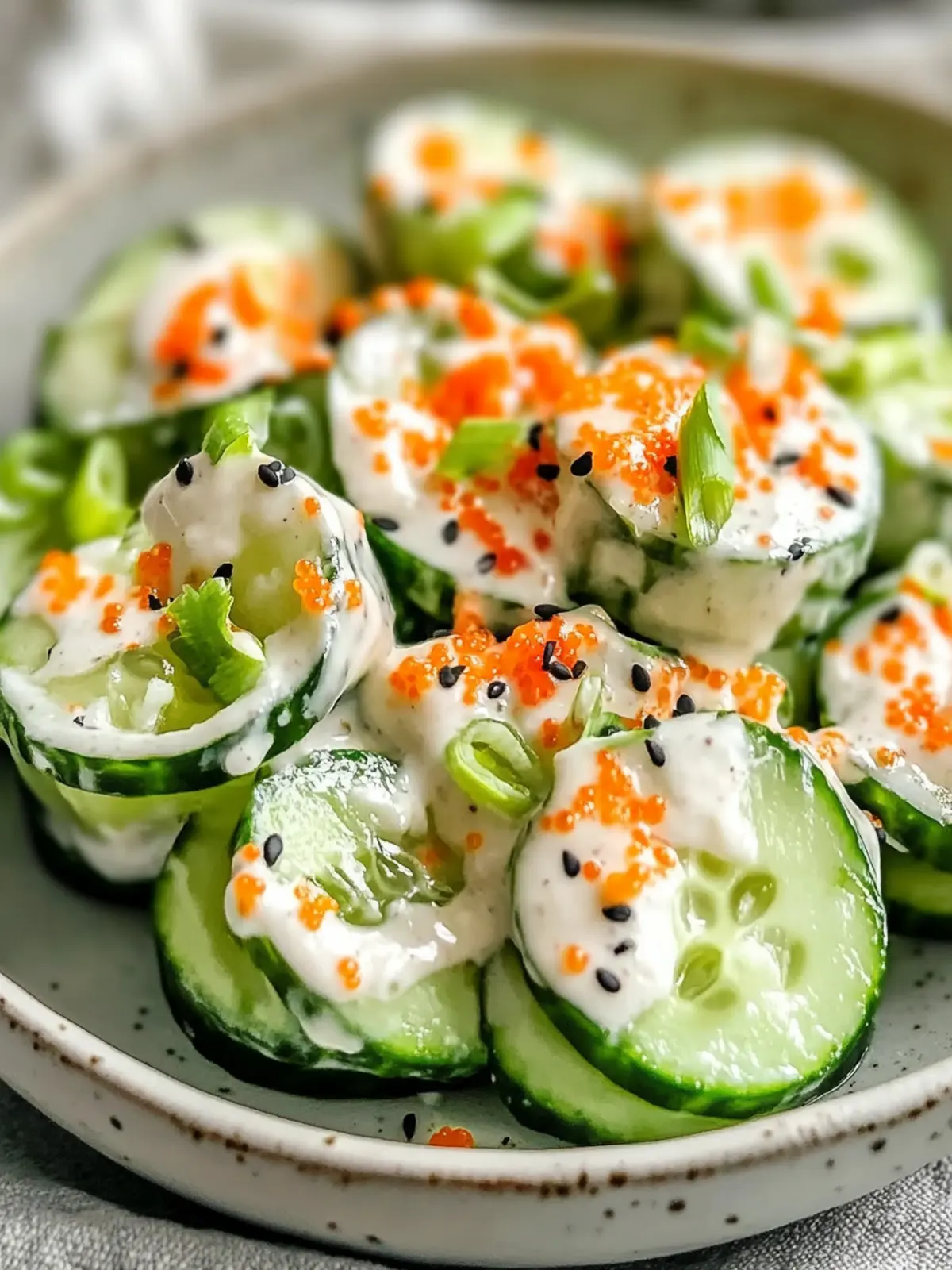 California Roll Cucumber Salad – Fresh, Flavorful, and Fast! 4 California Roll Cucumber Salad