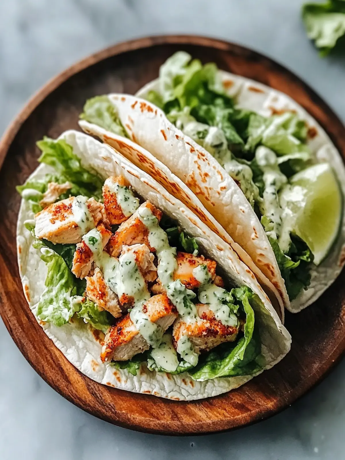 Savory Smash Chicken Caesar Tacos You’ll Crave Over Fast Food 4 Smash Chicken Caesar Tacos