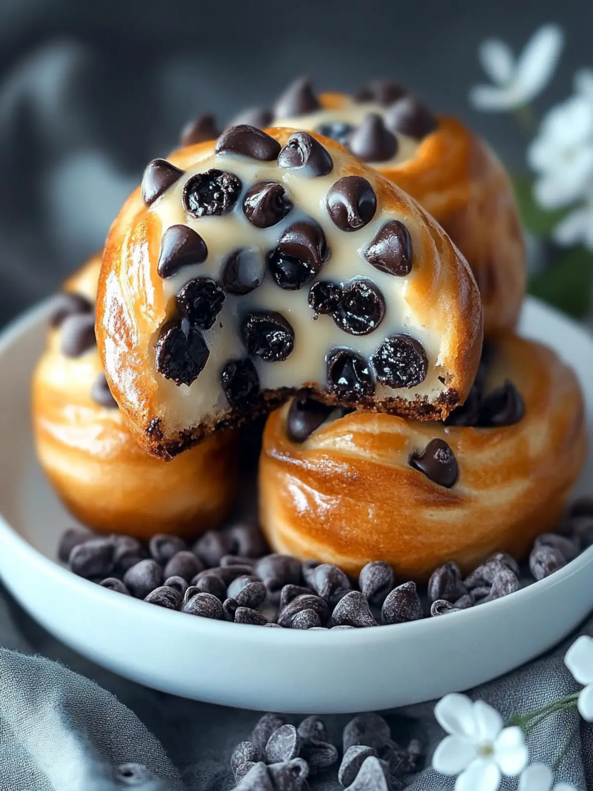 Decadent Chocolate Chip Vanilla Custard Brioches Made Easy 3 Decadent Chocolate Chip Vanilla Custard Brioches