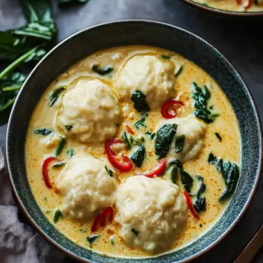 Cozy Coconut Curry Soup With Dumplings for Ultimate Comfort 9 Coconut Curry Soup With Dumplings for Cozy Nights In