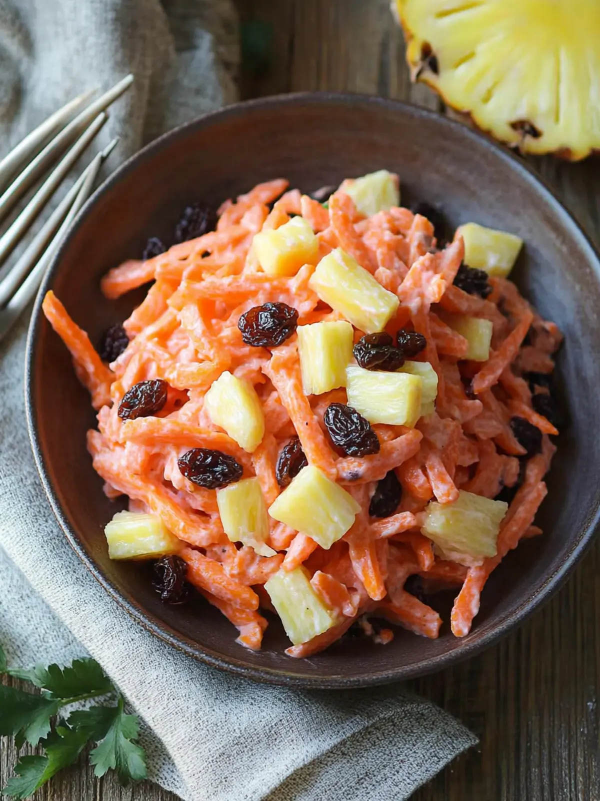 Crispy Carrot and Raisin Pineapple Salad You'll Love 4 Carrot and Raisin Pineapple Salad