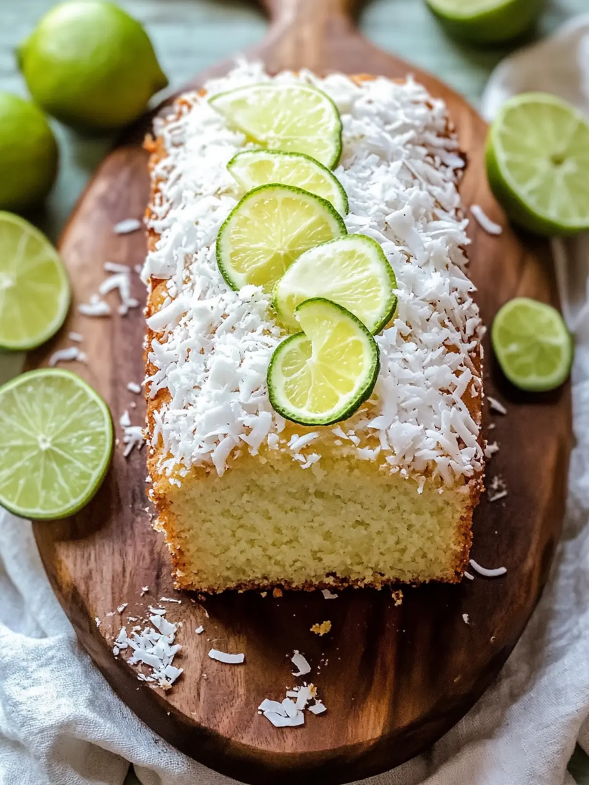 Delicious Coconut Lime Loaf Cake for a Tropical Escape 4 Delicious Coconut Lime Loaf Cake