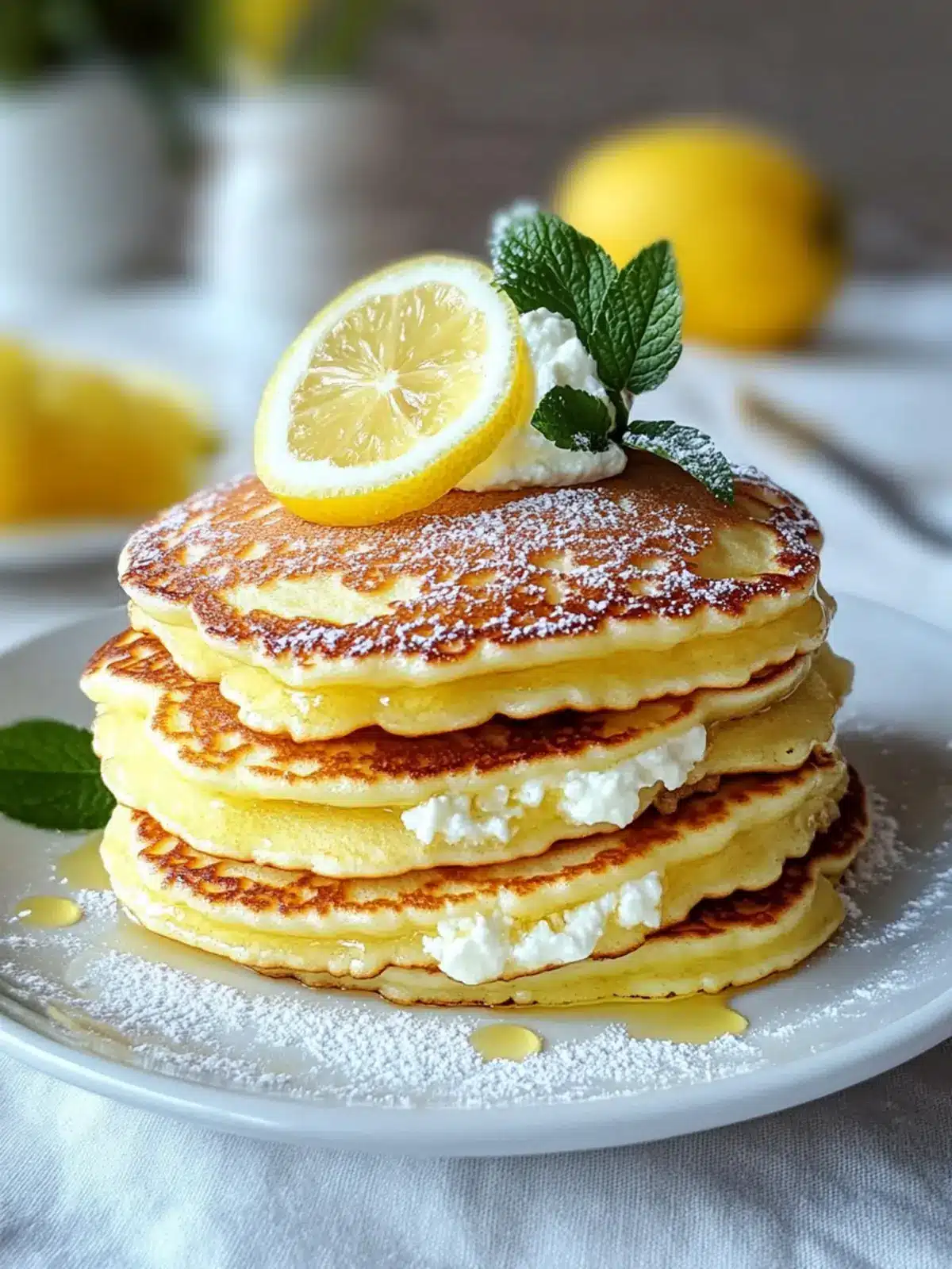 Light Lemon Ricotta Pancakes for a Refreshing Breakfast Boost 2 Light Lemon Ricotta Pancakes