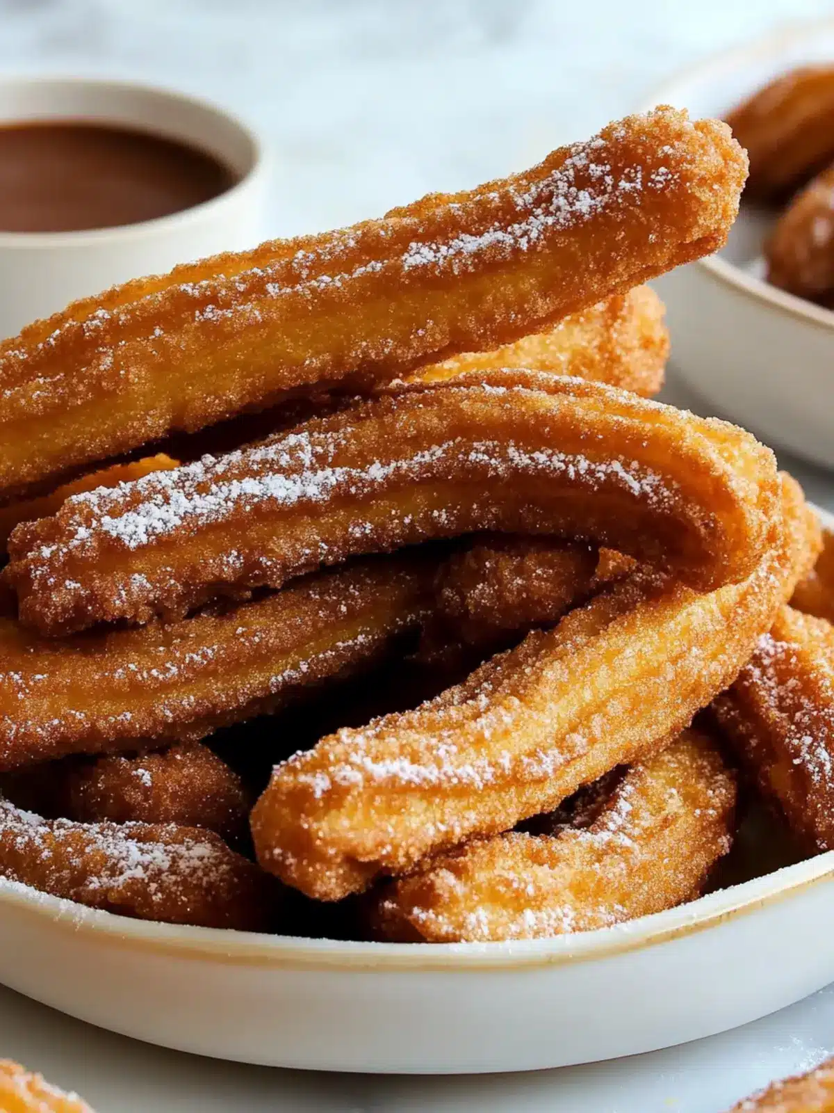 Irresistible Easy Homemade Churros with Chocolate Dip 4 Easy Homemade Churros