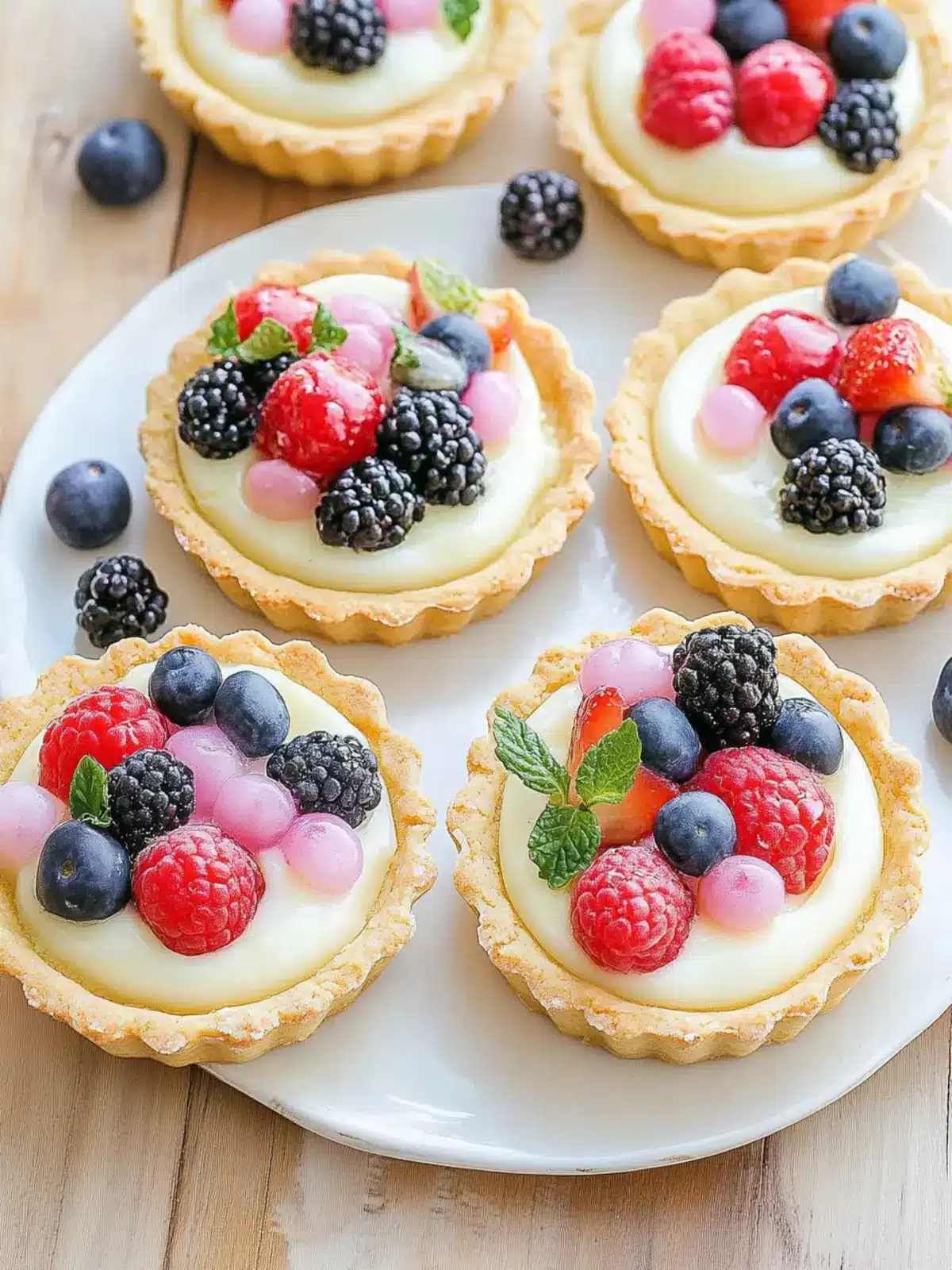 Easy Sugar Cookie Fruit Tarts for a Bright Spring Treat 2 Easy Sugar Cookie Fruit Tarts