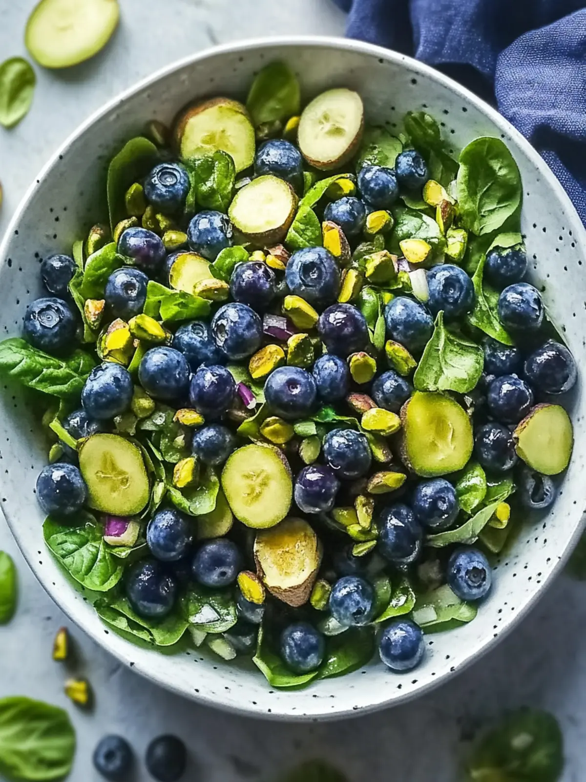 Fresh Blueberry Pistachio Spring Salad for a Vibrant Meal 3 Blueberry Pistachio Spring Salad