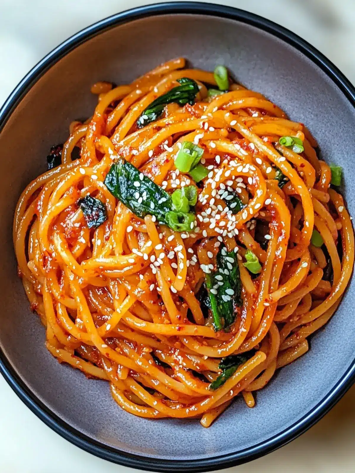 Spicy Korean Gochujang Pasta: Your New Quick Dinner Crush 4 Spicy Korean Gochujang Pasta