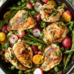 One-Pan Crispy Chicken Primavera That Sizzles with Spring Flavor 14 One-Pan Crispy Chicken Primavera