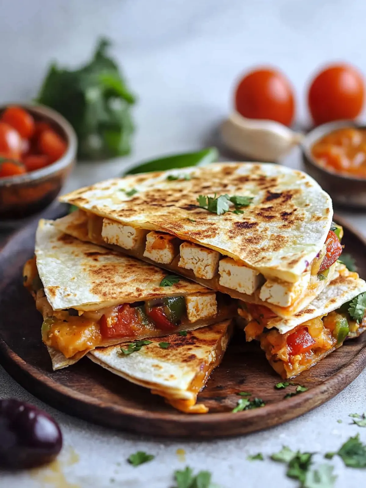 Tofu Quesadilla: Your New Favorite Vegan Comfort Food! 2 Tofu Quesadilla