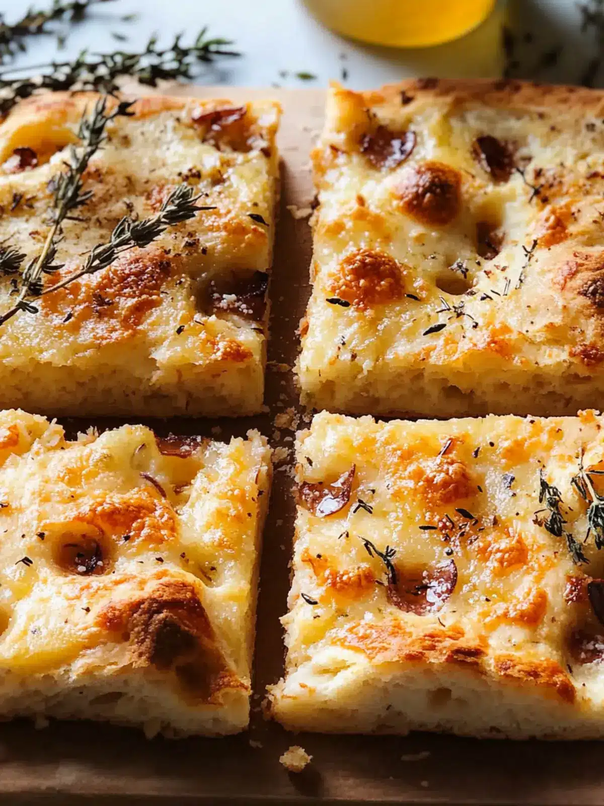 Mouthwatering Breakfast Focaccia with Sausage & Cheddar 5 Breakfast Focaccia