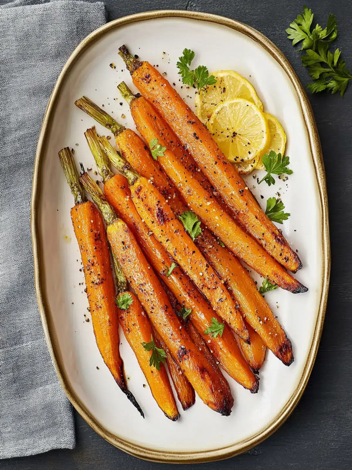 Lemon-Maple Roasted Carrots: Your New Favorite Vegan Side! 2 Lemon-Maple Roasted Carrots