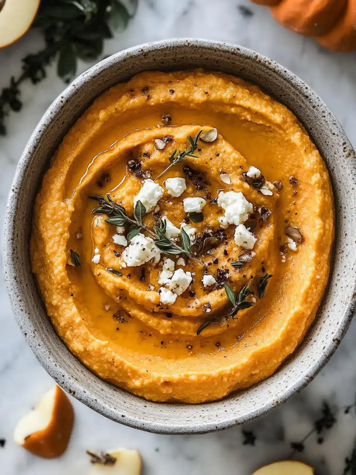 Creamy Pumpkin Whipped Feta Dip That's Perfect for Fall Parties 4 Pumpkin Whipped Feta Dip