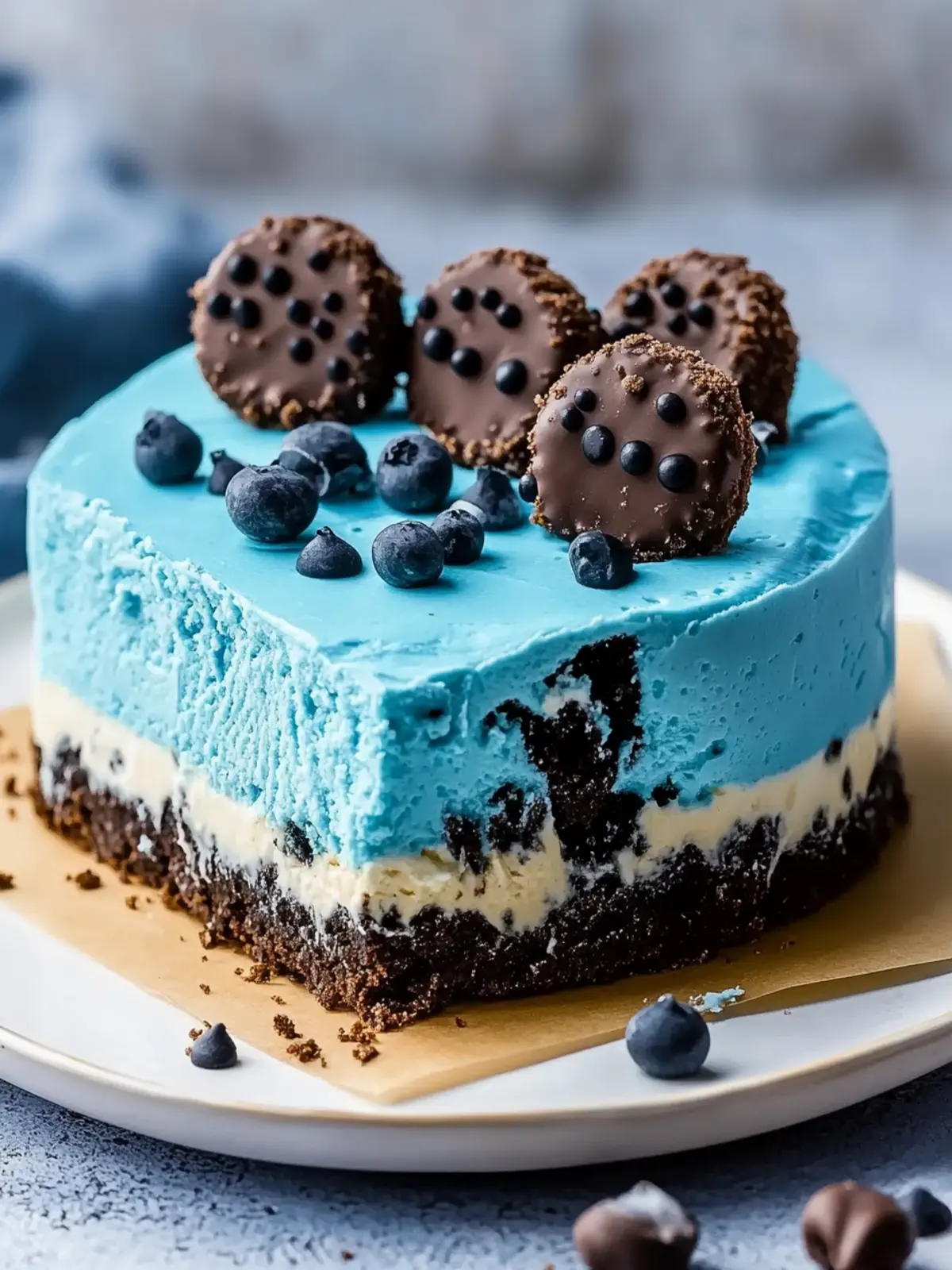 Cookie Monster Cheesecake: The Ultimate Dessert Delight 2 Cookie Monster Cheesecake