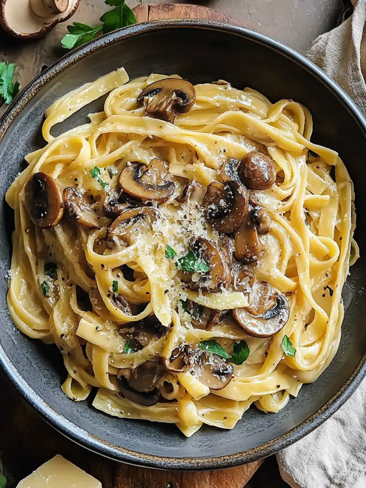 Caramelized Leek and Mushroom Gruyere Pasta in 30 Minutes 4 Caramelized Leek and Mushroom Gruyere Pasta