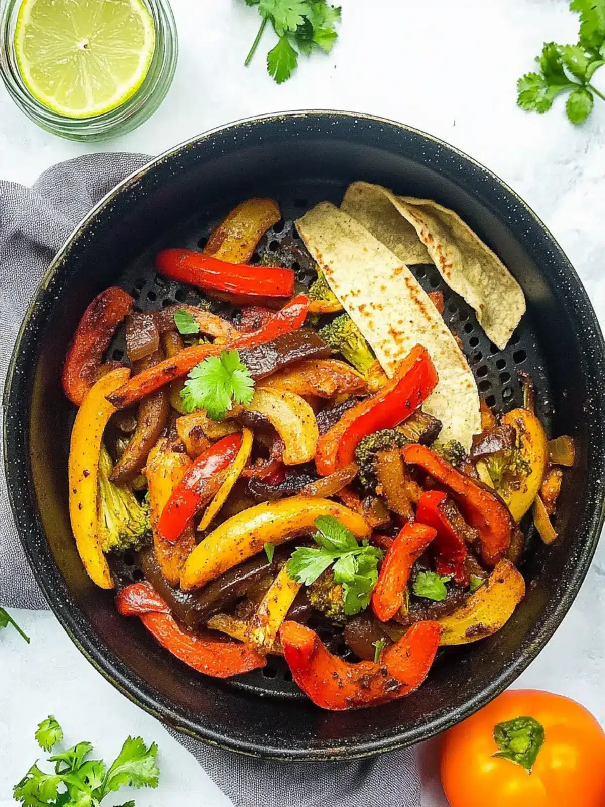 Air Fryer Fajita Veggies – Bold Flavor in Just 25 Minutes 4 Air Fryer Fajita Veggies